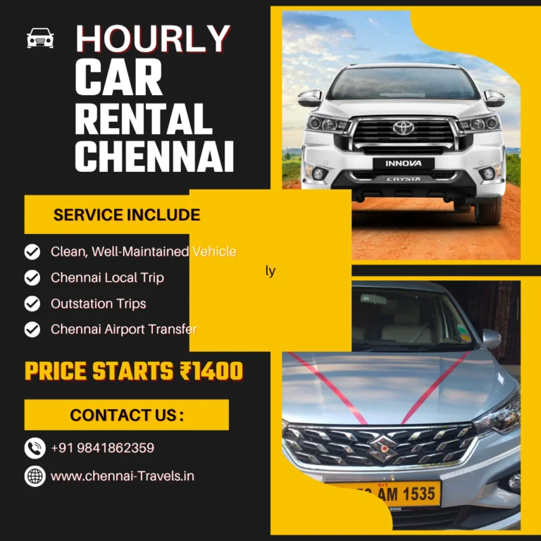 Hourly Car Rental in Chennai