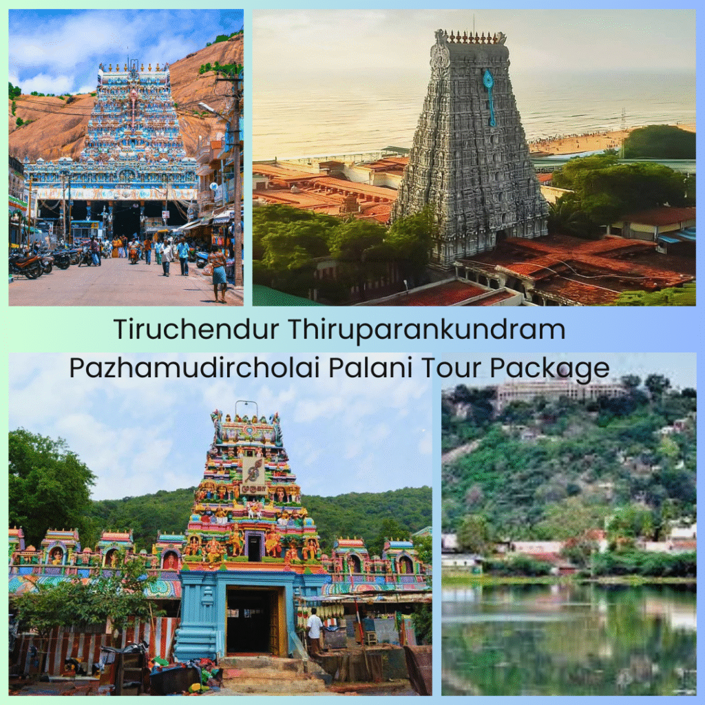 Tiruchendur Thiruparankundram Pazhamudircholai Palani Tour Package