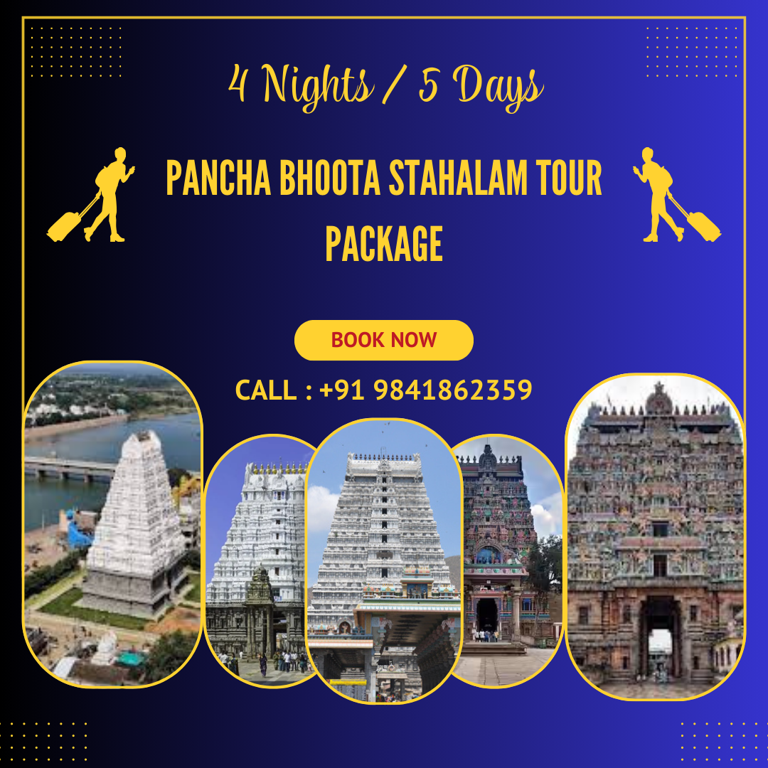 Pancha Bhootha Lingam Tour Package from Chennai