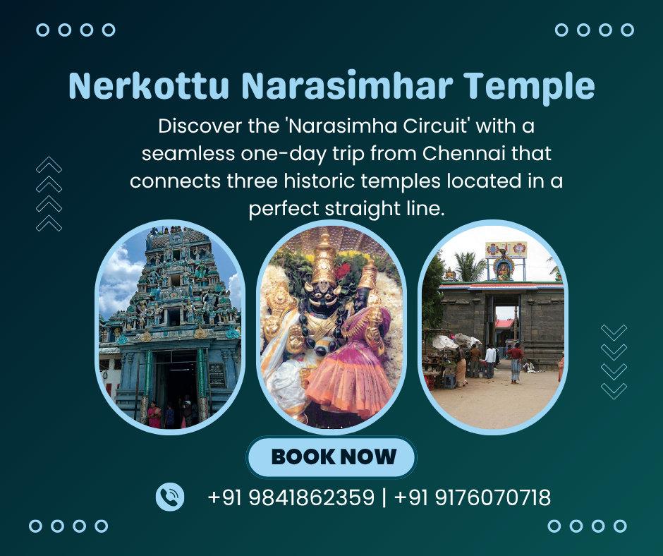 Chennai to 3 Narasimhar Temples in Straight Line One Day Trip