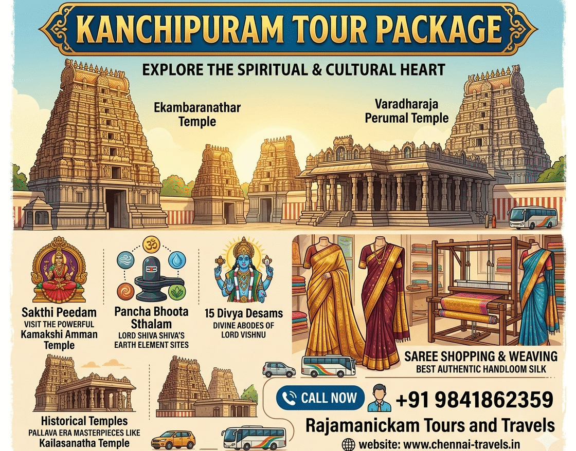 5 Proven Reasons Kanchipuram is Worth Visiting