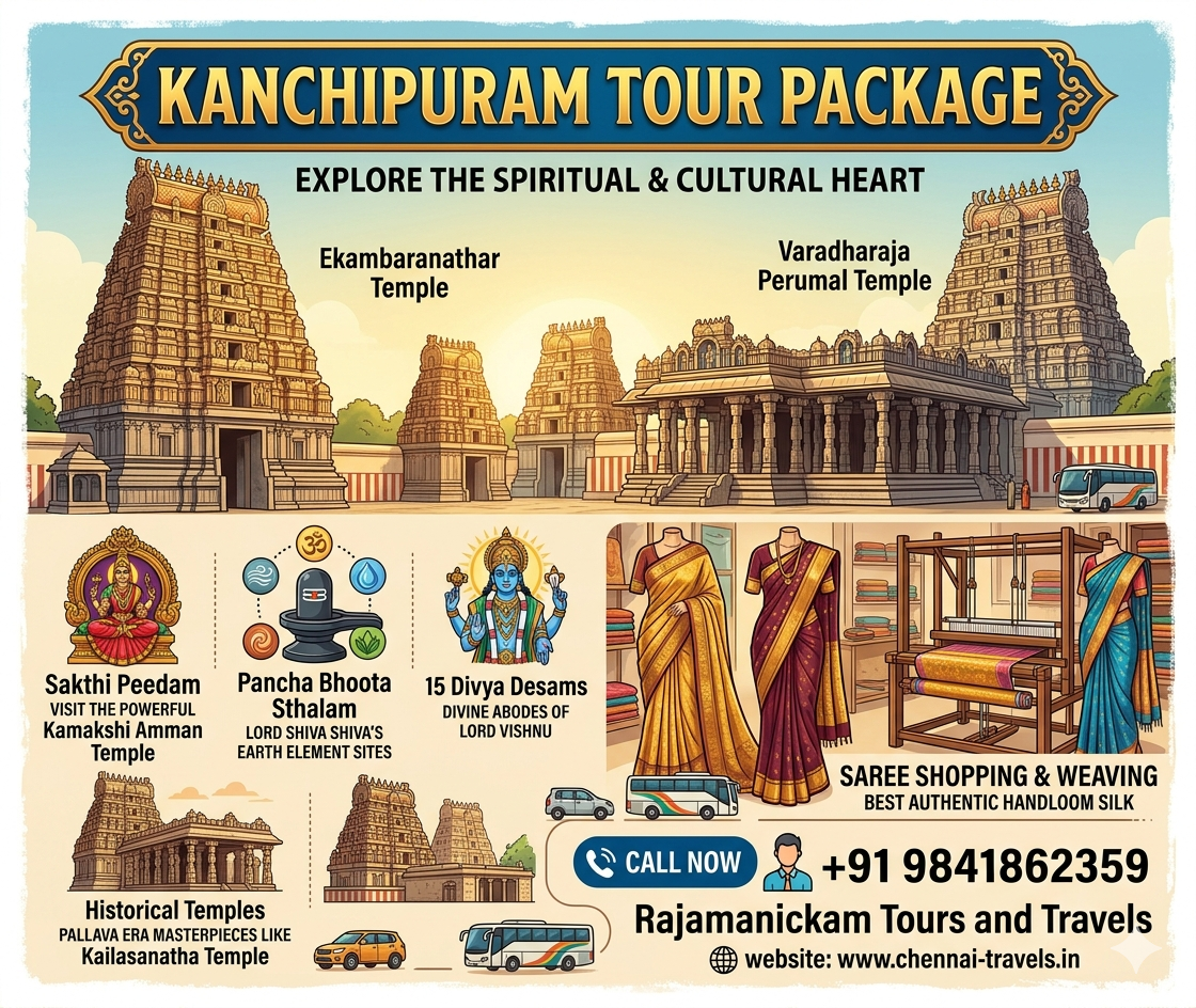 5 Proven Reasons Kanchipuram is Worth Visiting