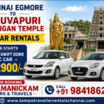 Chennai Egmore to Siruvapuri Murugan Temple