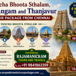Divine Circuit Pancha Bhoota Sthalam Srirangam and Thanjavur Tour from Chennai