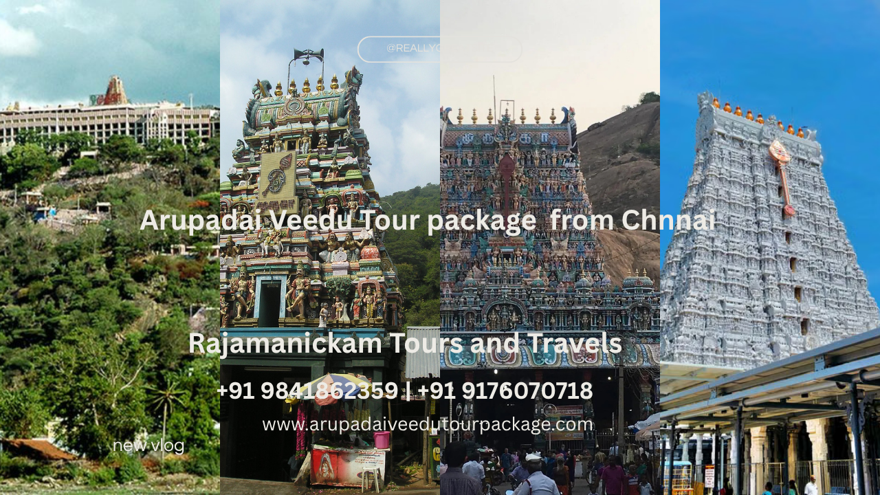 6 Padai Veedu 3 days tour Plan Chennai