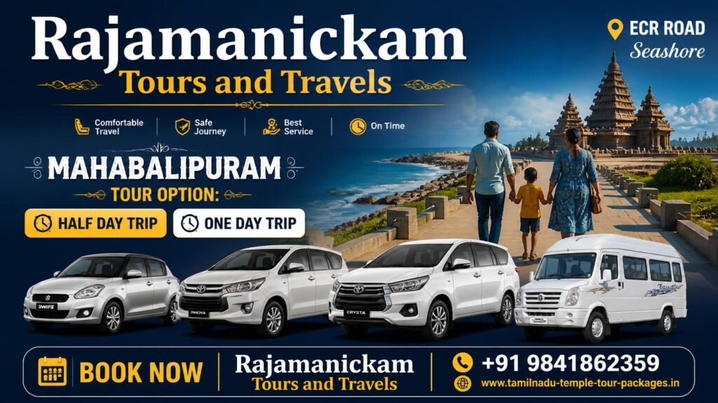Mahabalipuram One Day Tour Package from Chennai