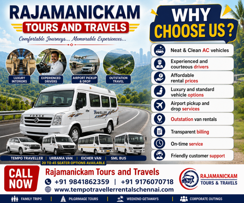 Van Rental Chennai