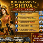 5 Panjabootham Shiva Temple Location
